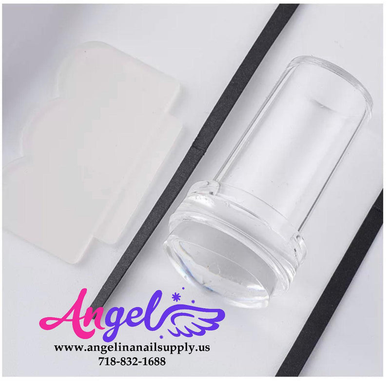 Silicon Stamper & Scraper Set - Angelina Nail Supply NYC