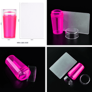 Silicon Stamper & Scraper Set - Angelina Nail Supply NYC