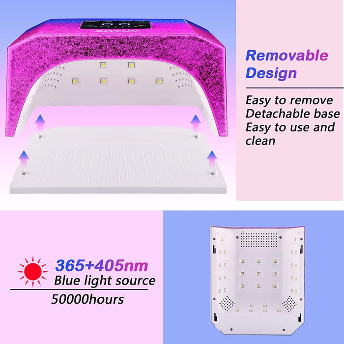 SkyUV Rechargeable LED/UV Nail Lamp - Angelina Nail Supply NYC