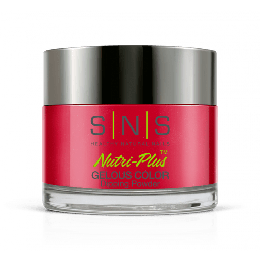 SNS Dip Powder AN05 Red Roof Lines - Angelina Nail Supply NYC