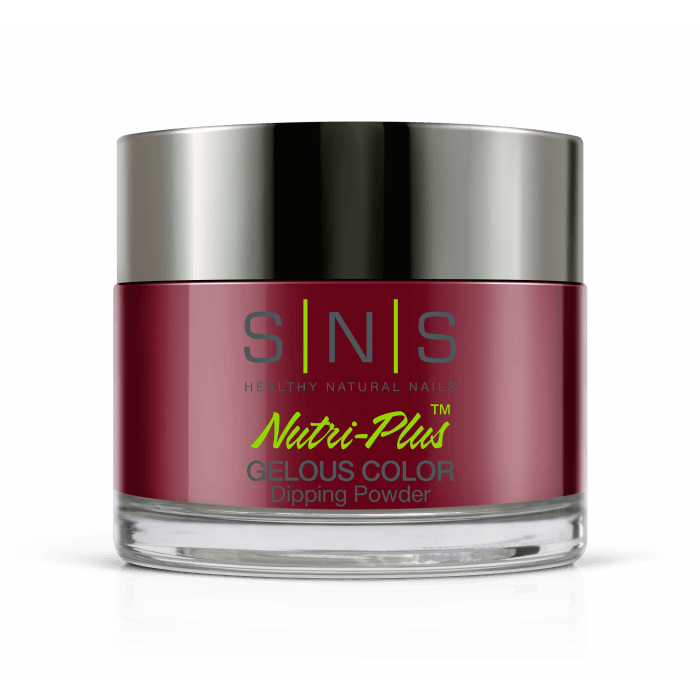 SNS Dip Powder IS10 Red Red Wine - Angelina Nail Supply NYC