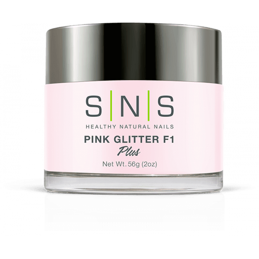 SNS Dip Powder Pink Glitter F1 - Angelina Nail Supply NYC