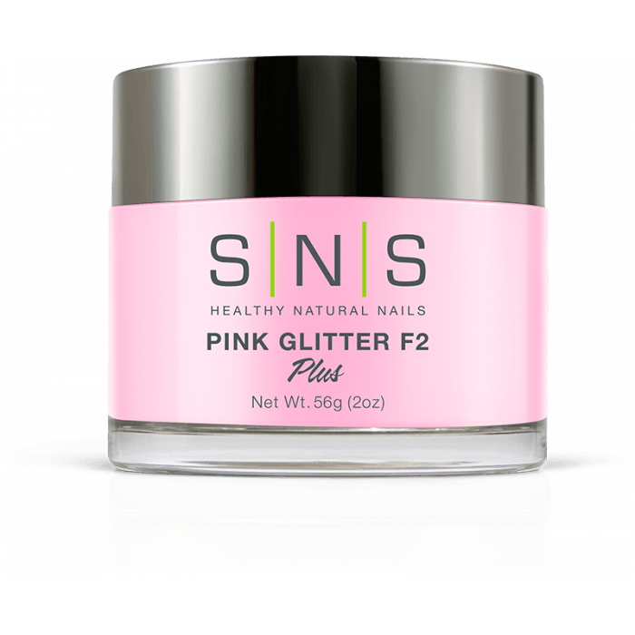 SNS Dip Powder Pink Glitter F2 - Angelina Nail Supply NYC