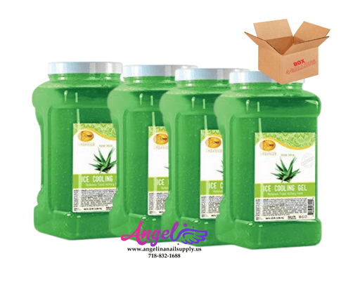 Spa Redi Ice Cooling Gel (Aloe Vera) Box/4 Gallons - Angelina Nail Supply NYC