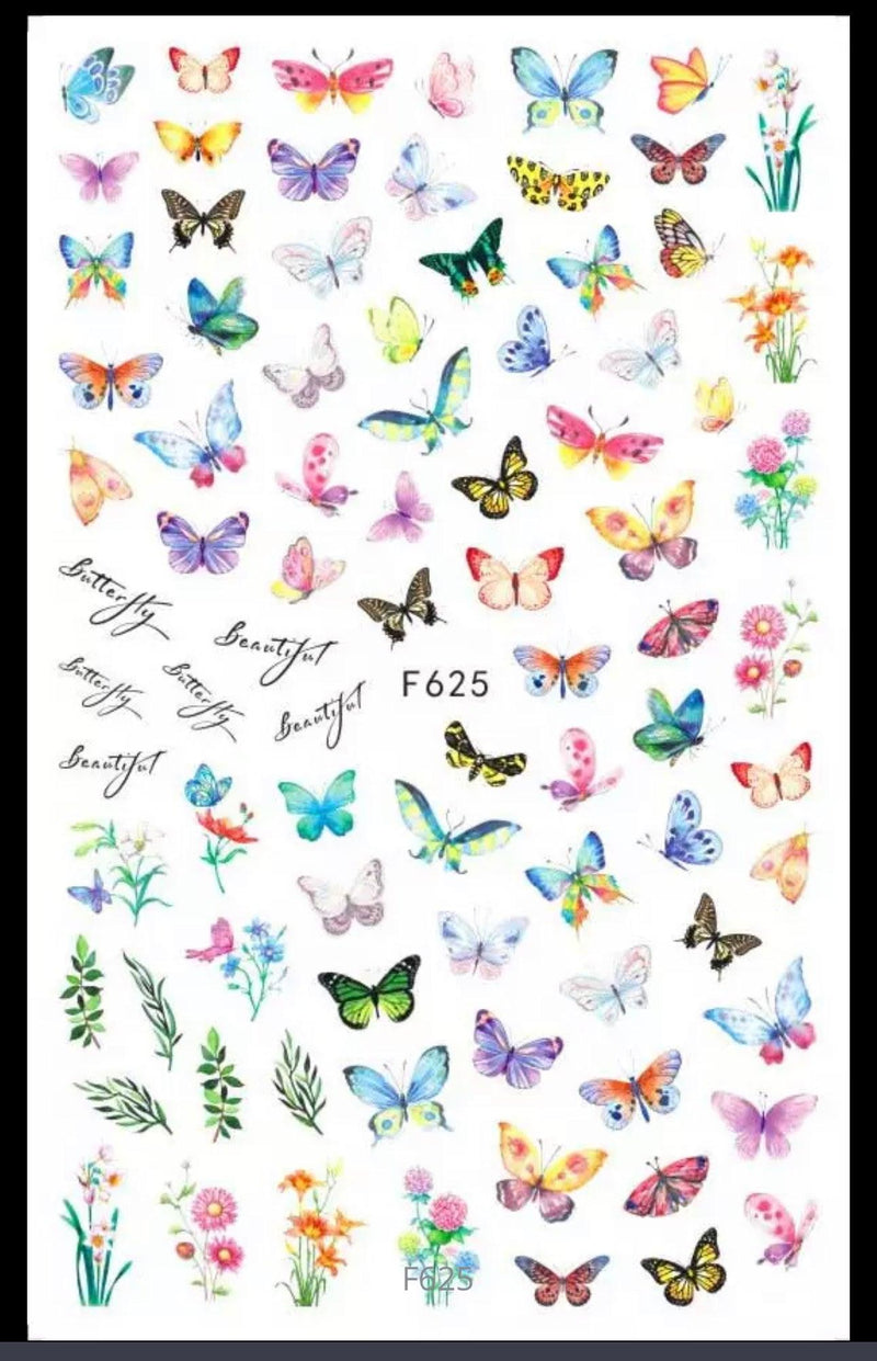 Sticker Butterfly - Angelina Nail Supply NYC