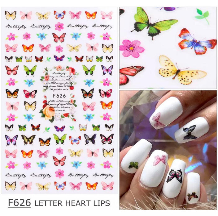 Sticker Butterfly - Angelina Nail Supply NYC