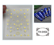 Sticker Gold - Angelina Nail Supply NYC