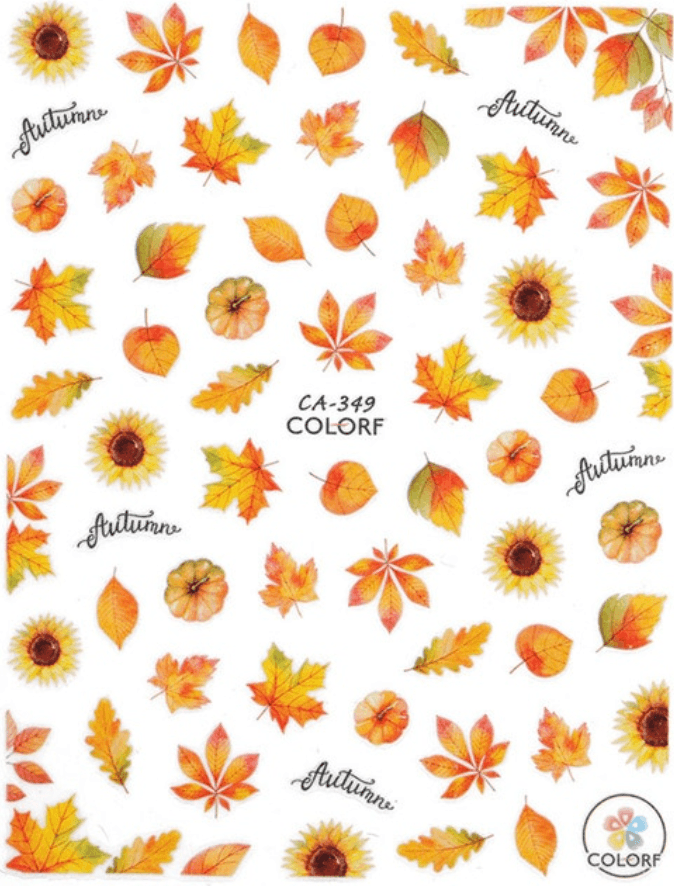 Sticker Leaf & Flower - Angelina Nail Supply NYC