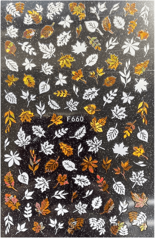 Sticker Leaf & Flower - Angelina Nail Supply NYC