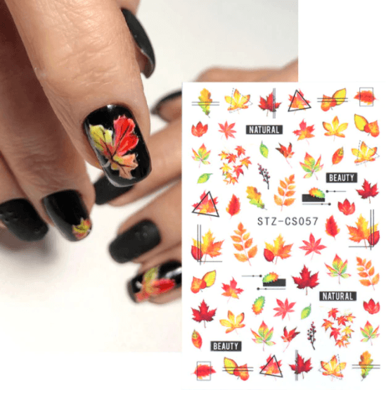 Sticker Leaf & Flower - Angelina Nail Supply NYC