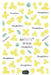 Sticker Leaf & Flower - Angelina Nail Supply NYC