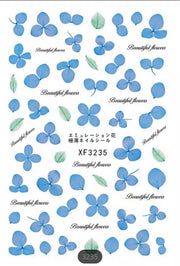 Sticker Leaf & Flower - Angelina Nail Supply NYC