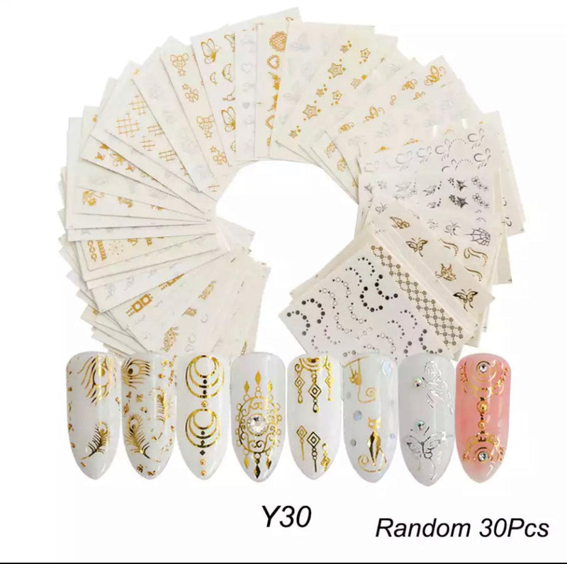 Sticker Set Mix Style - Angelina Nail Supply NYC