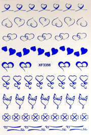 Sticker Valentine & Heart - Angelina Nail Supply NYC