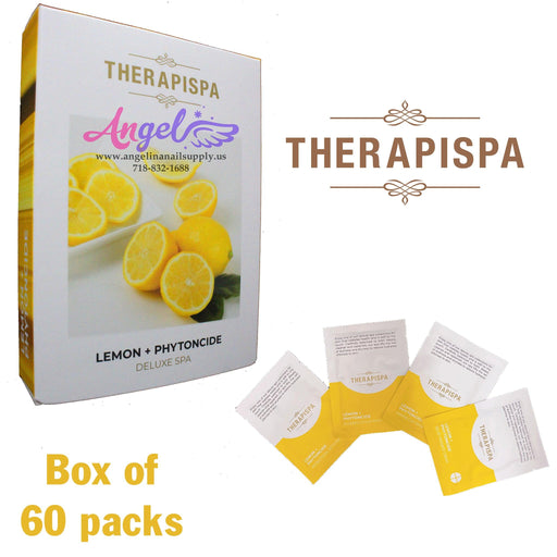Therapispa Deluxe Spa | Box/60packs | Lemon - Angelina Nail Supply NYC