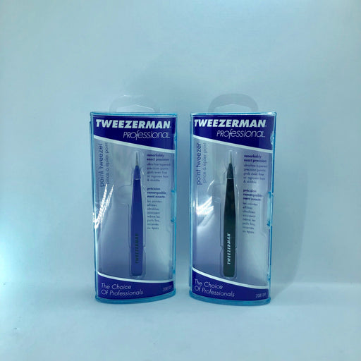 Tweezerman Professional - Pointy - Red or Purple or Black - Angelina Nail Supply NYC