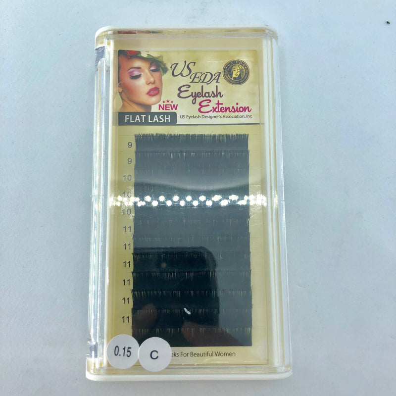 US EDA Eyelash - Single lash C 0.15 - Angelina Nail Supply NYC